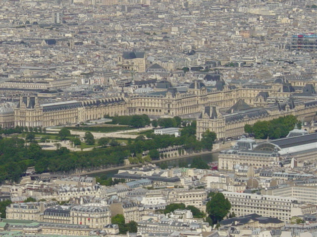 La Louvre (from the tower)