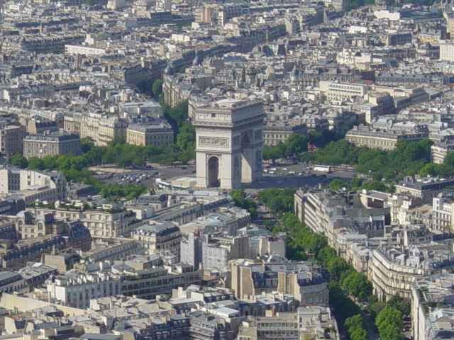 Arc de Triomphe (from the tower)