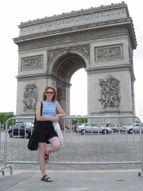 Nicole @ Arc de Triomphe
