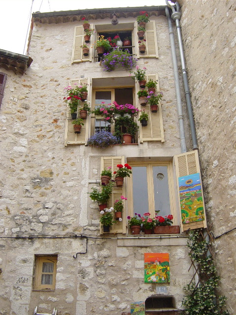 Nicole's favorite picture of Vence, Provence