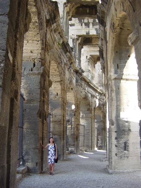 Miniture Nicole @ Roman Ampitheater @ Arles, Provence
