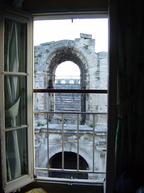 Our view @ Arles, Provence