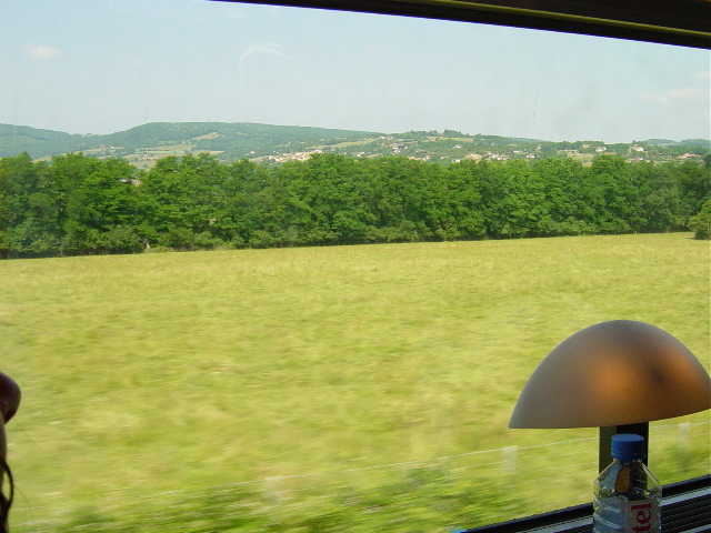 High speed train to Loire via Paris