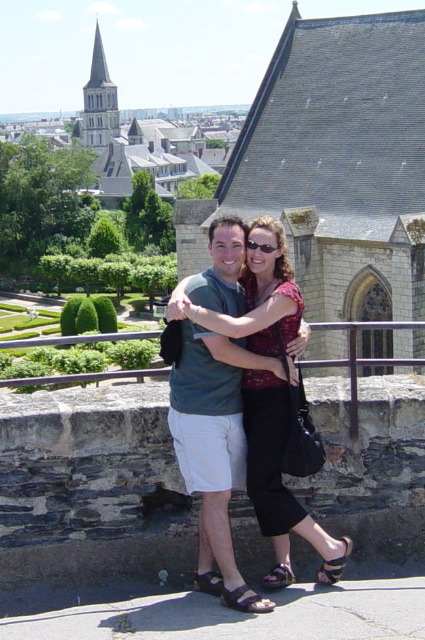 At the top of the Chataeux