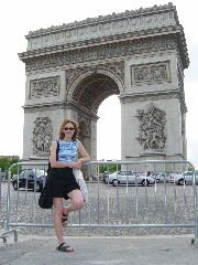 Nicole @ Arc de Triomphe