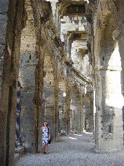 Miniture Nicole @ Roman Ampitheater @ Arles, Provence