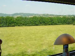 High speed train to Loire via Paris