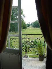 Our view from the Chateaux @ Champigne, Loire