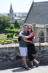 At the top of the Chataeux