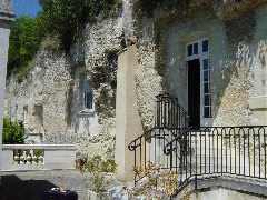 Our bedroom window @ Hautes Roches